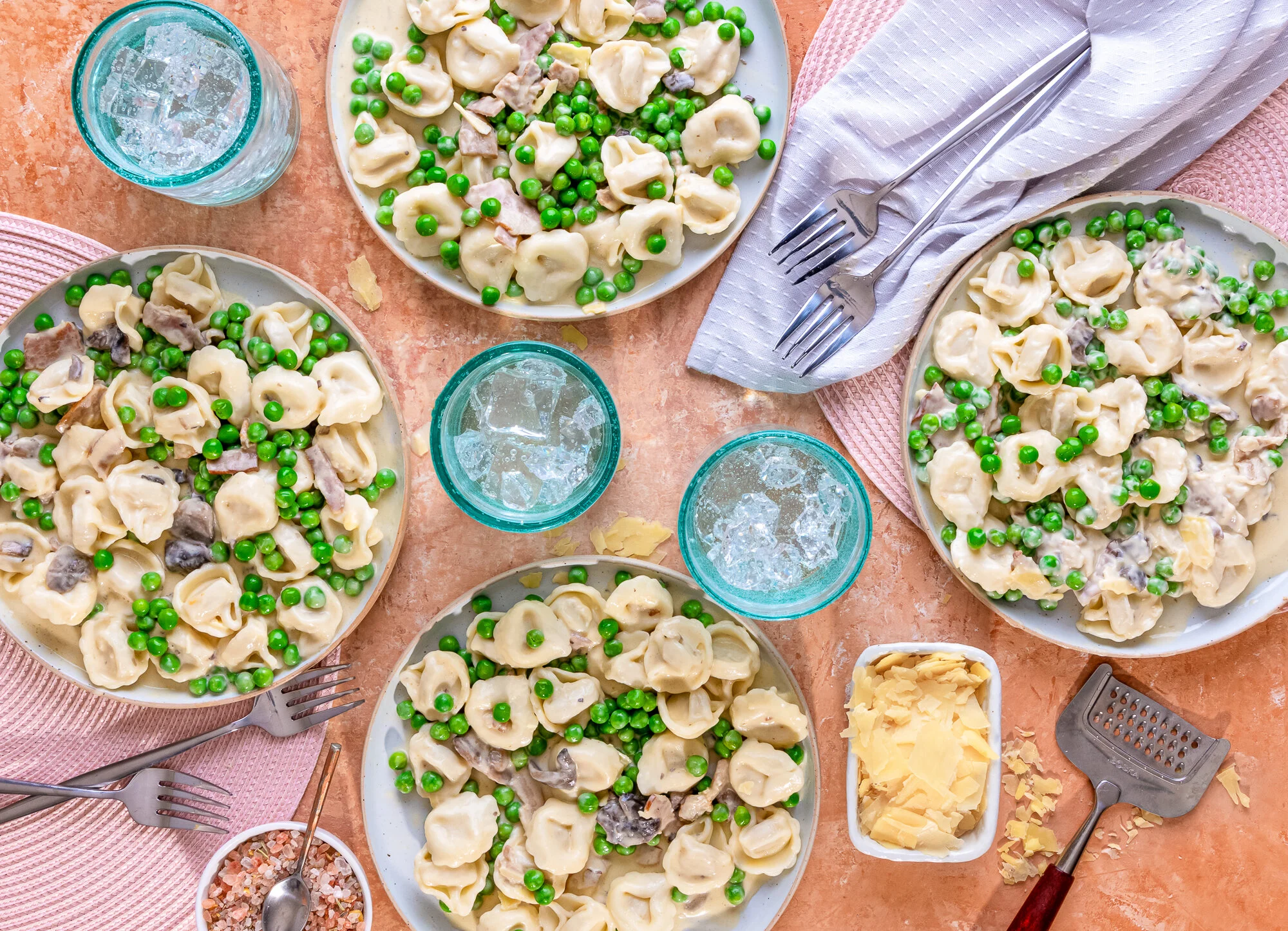 Food Styling and Photography Chicken Tortelini