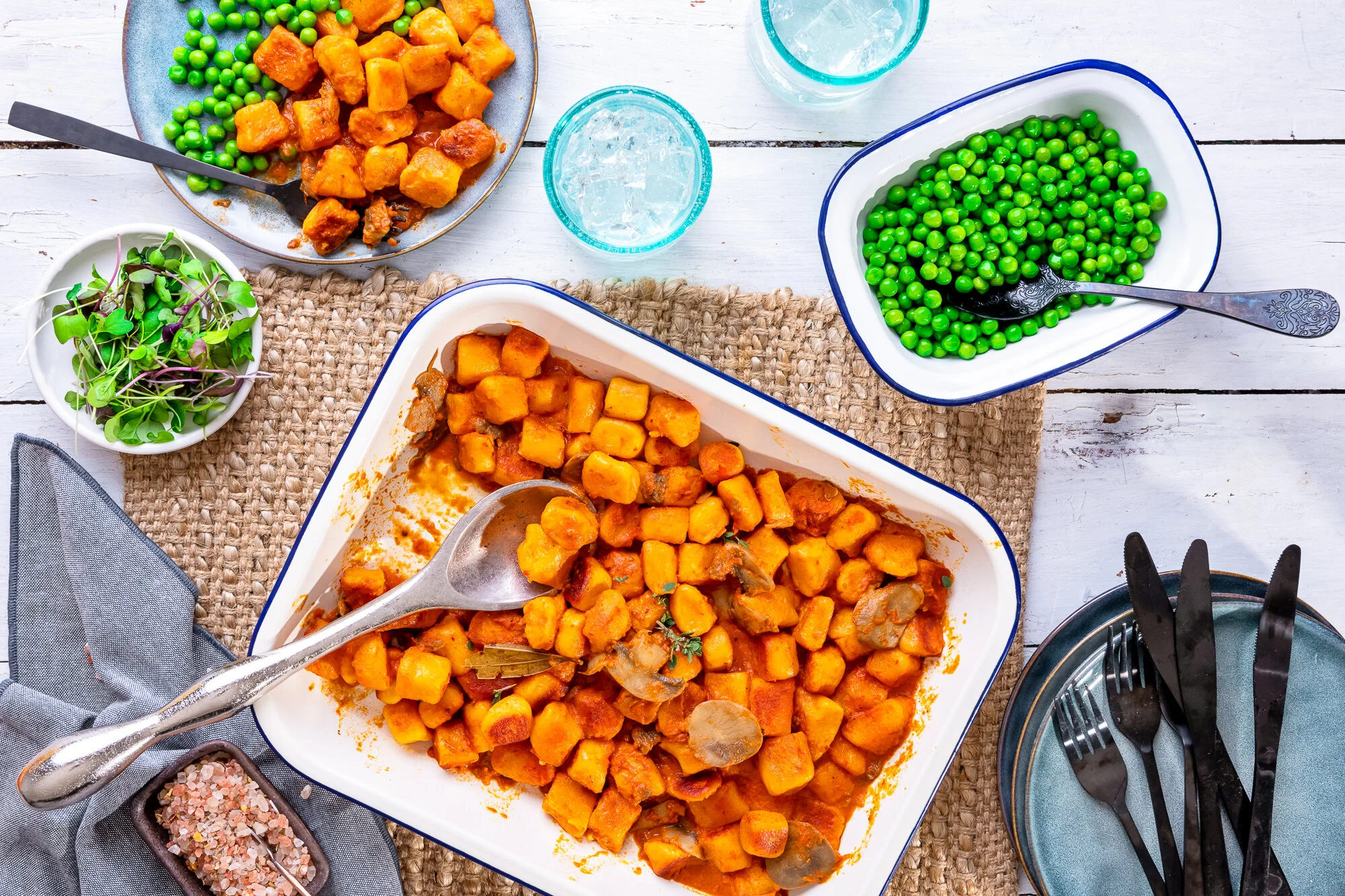 Food Styling and Photography Pumpkin Gnocchi