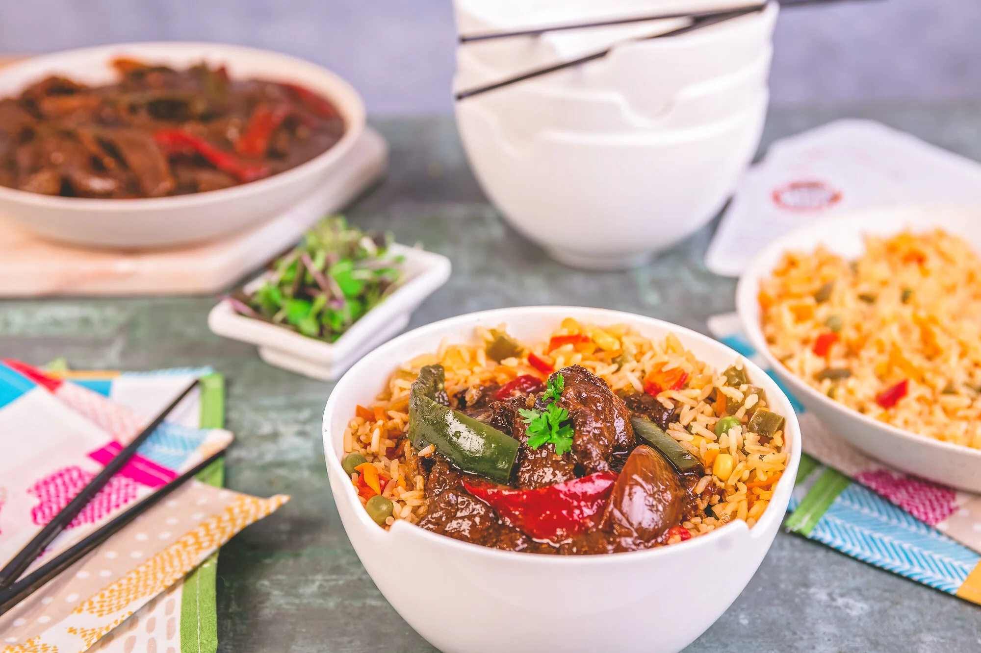 Food Styling and Photography Beef Teriyaki