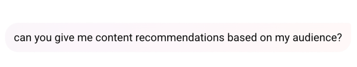 YouTube Ask Studio prompt