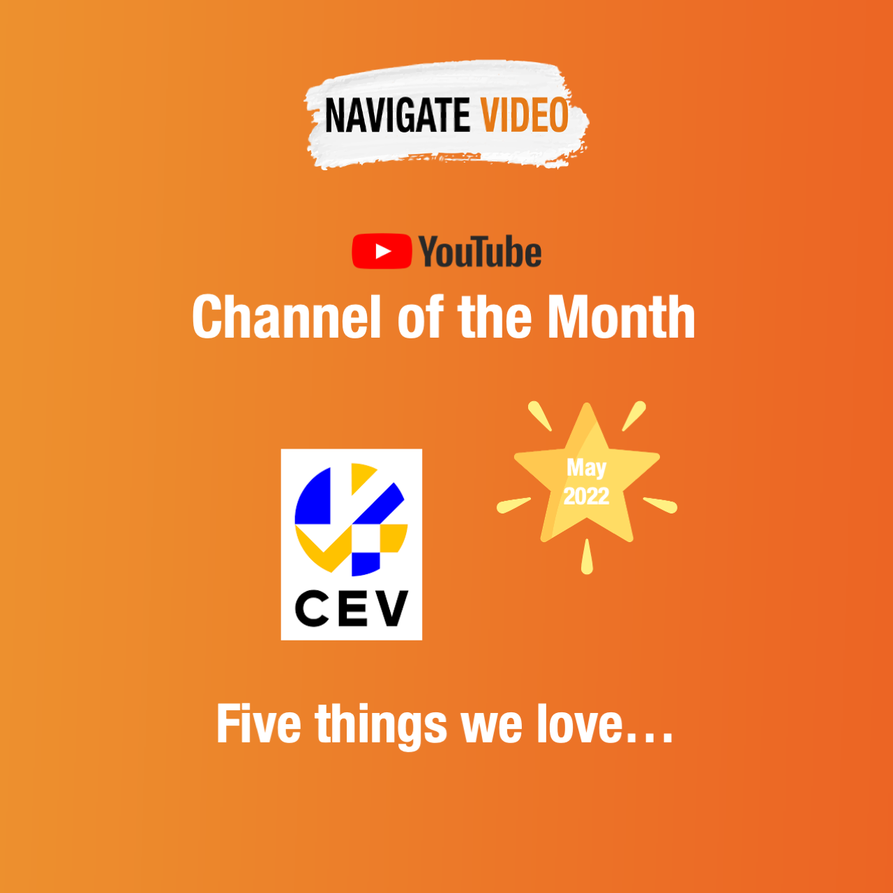 YouTube Channel of the Month