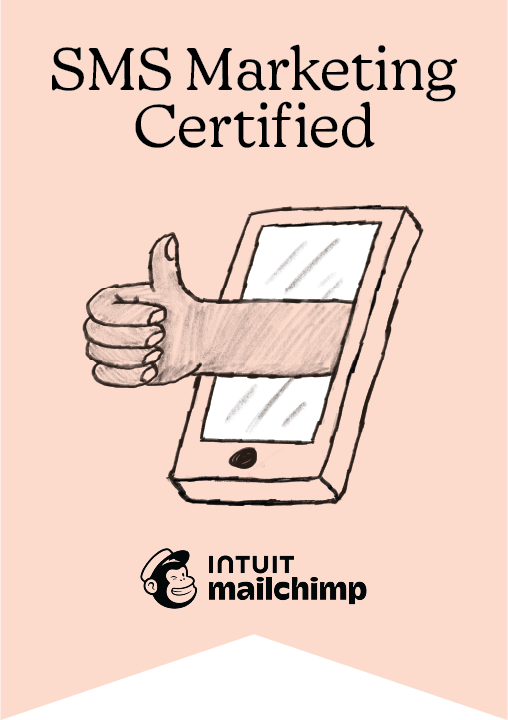 Mailchimp SMS marketing certified