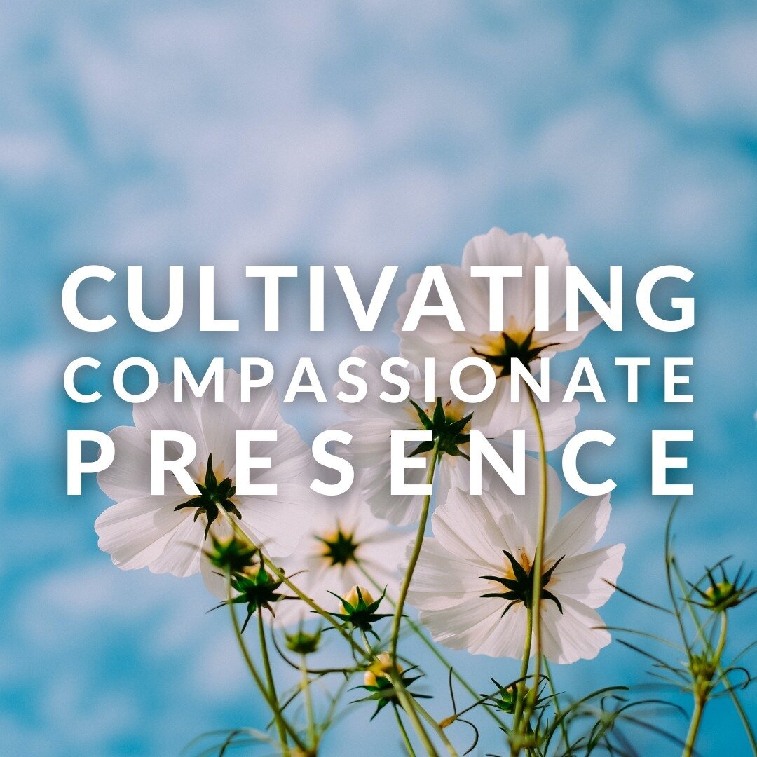 Starting April 9th! Link in bio.

Healthcare and end-of-life care should center compassion and presence. Join us for an 8-week online training for those serving or interested in working in healthcare, human services, education, or other people-centri