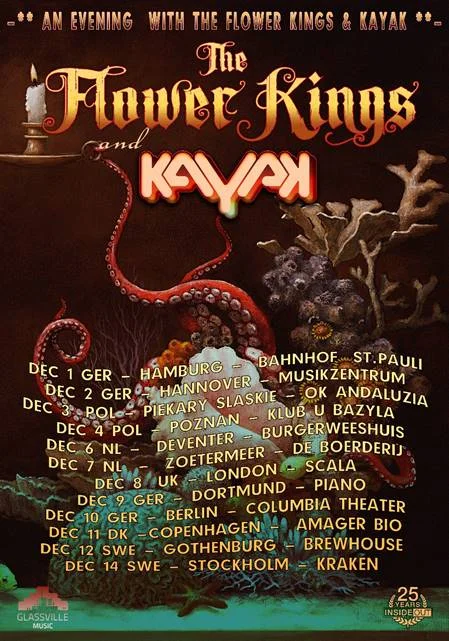 The Flower Kings &amp; Kayak join forces for European tour
