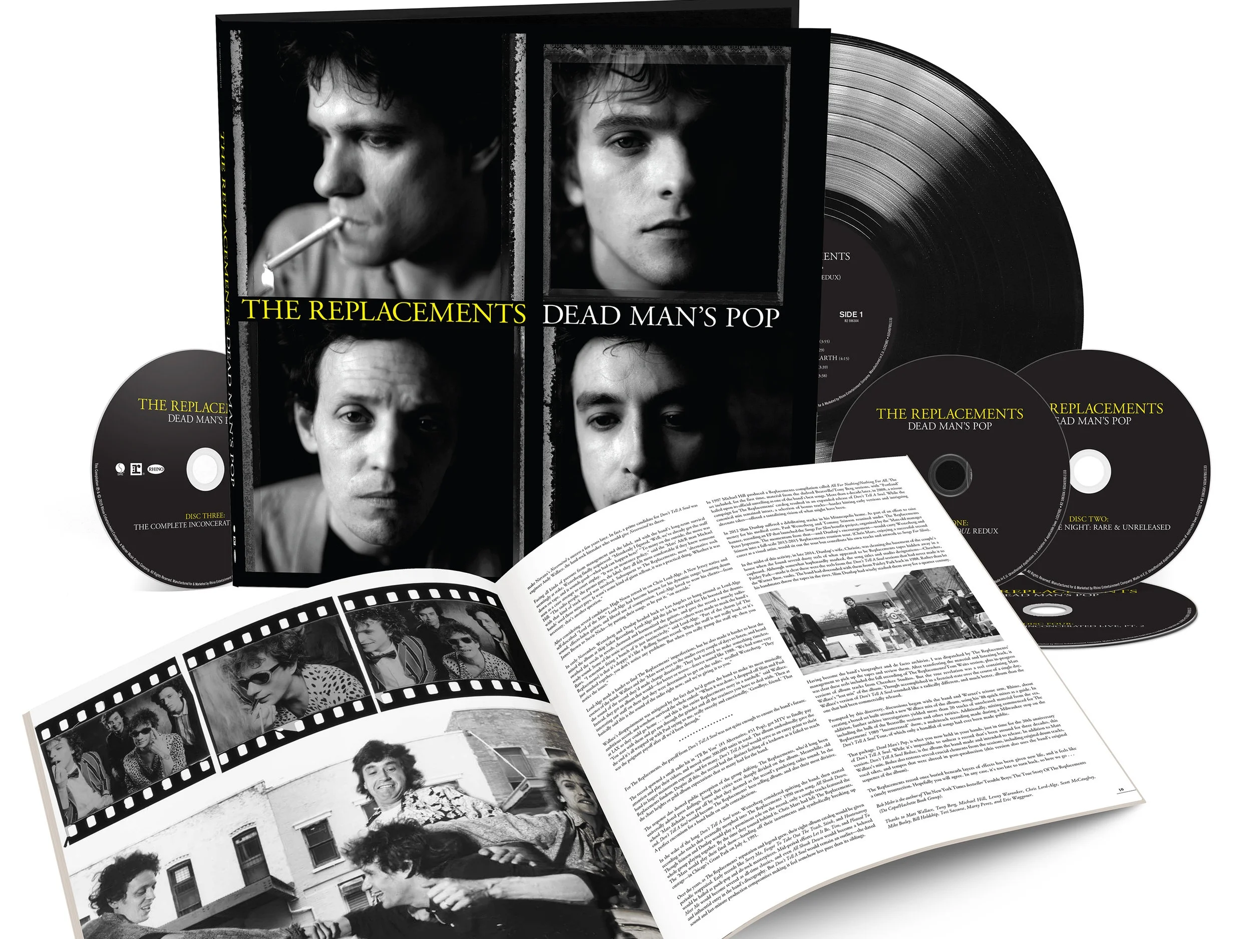 THE REPLACEMENTS’ DEAD MAN’S POP - 4CD/1LP BOXED SET RELEASE DATE.