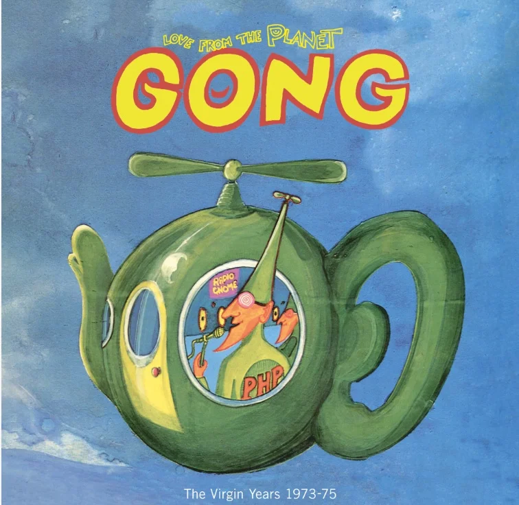 GONG to release Love From The Planet Gong: The Virgin Years 1973-75.