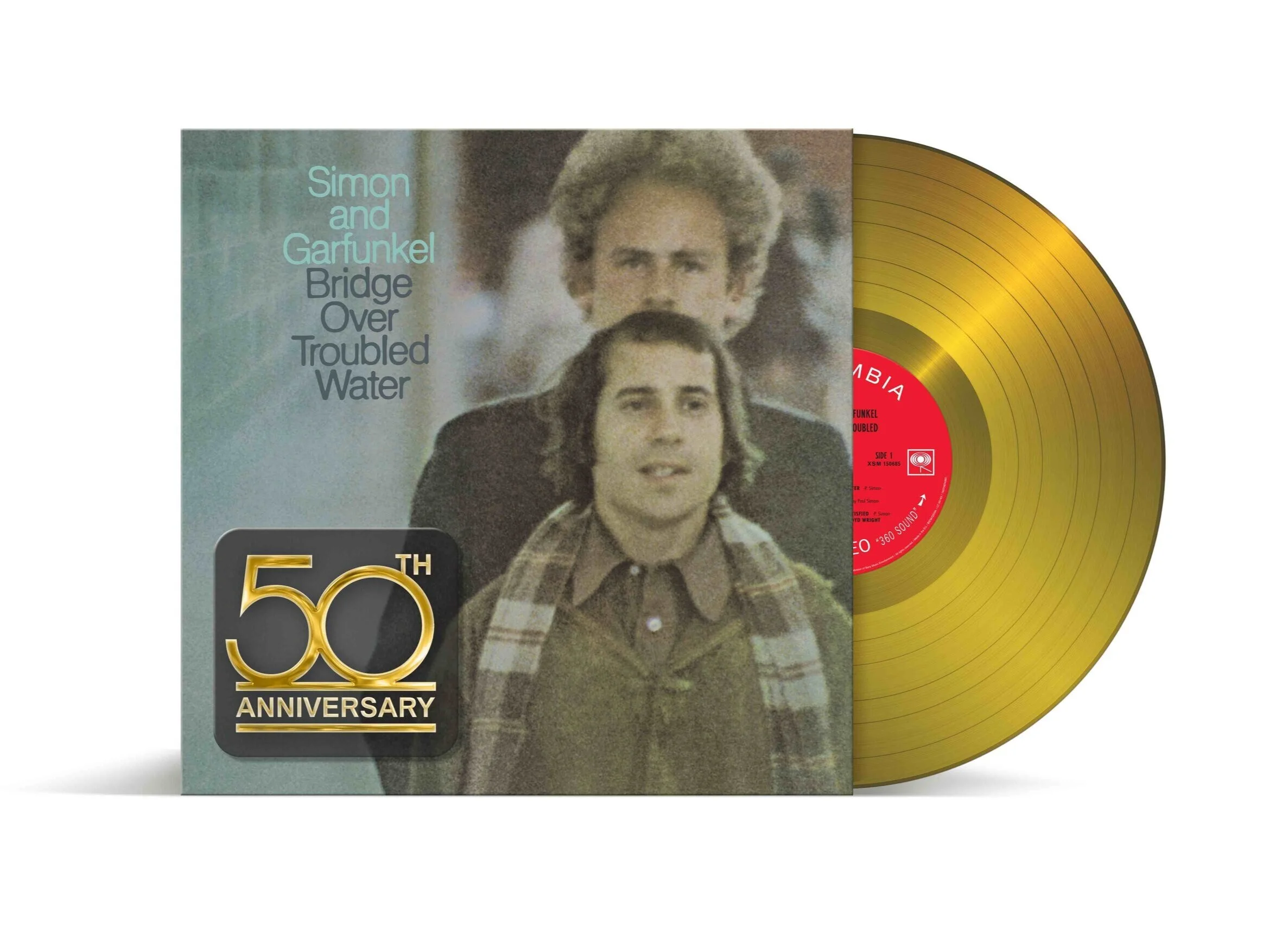 Simon and Garfunkel - Bridge Over Troubled Water 50th Anniversary Gold Vinyl.