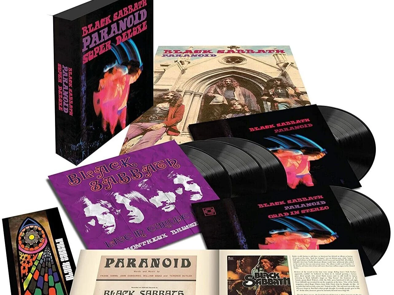 Black Sabbath - Paranoid 50th Anniversary Vinyl Box Set