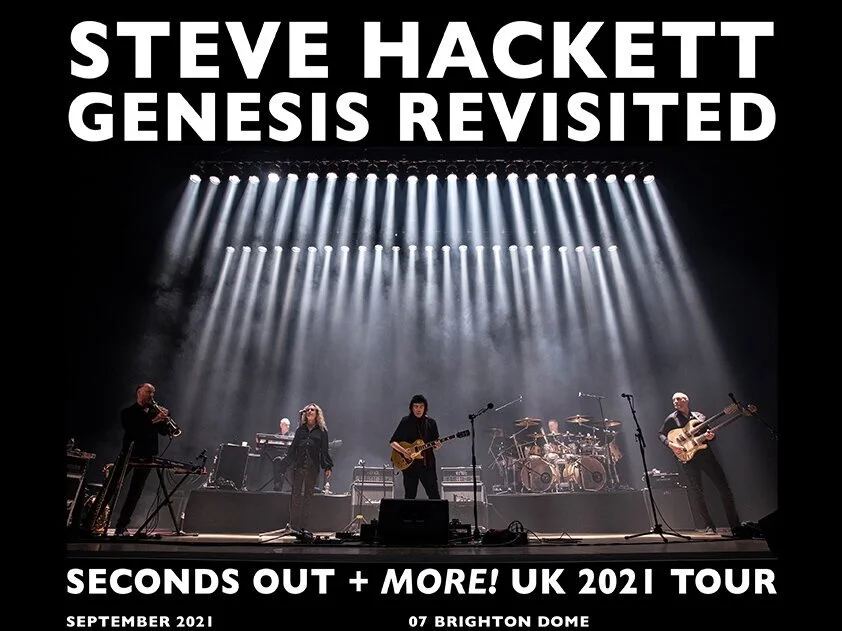 Steve Hackett adds additional dates to his UK Seconds Out &amp; More Tour