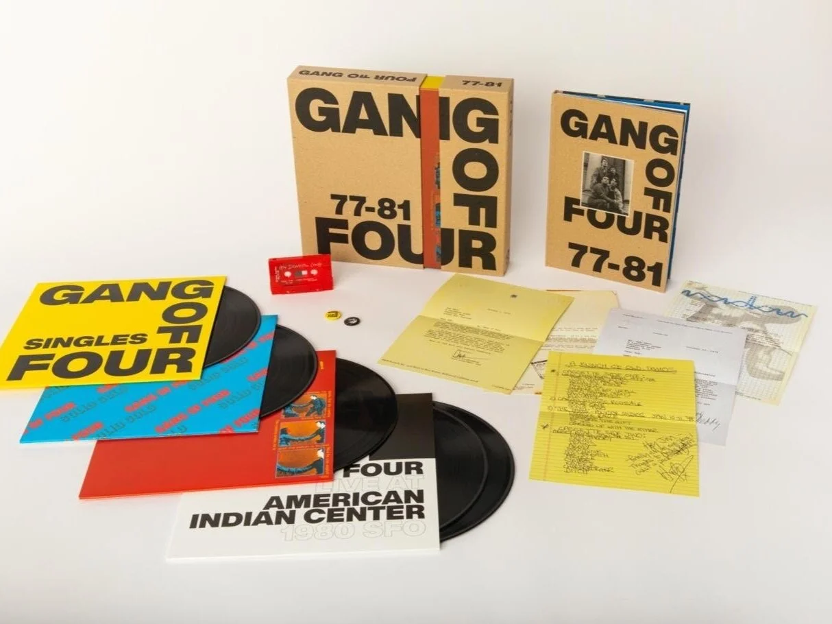 Gang Of Four: 77-81 Ltd Edition Box Set released on 12/03/21