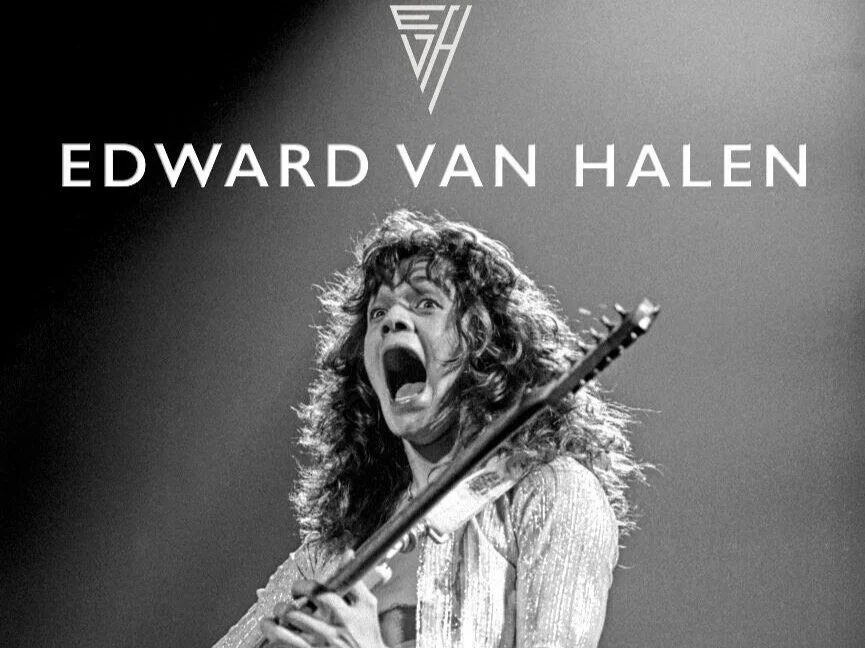Edward Van Halen by Ross Halfin heavyweight photography book