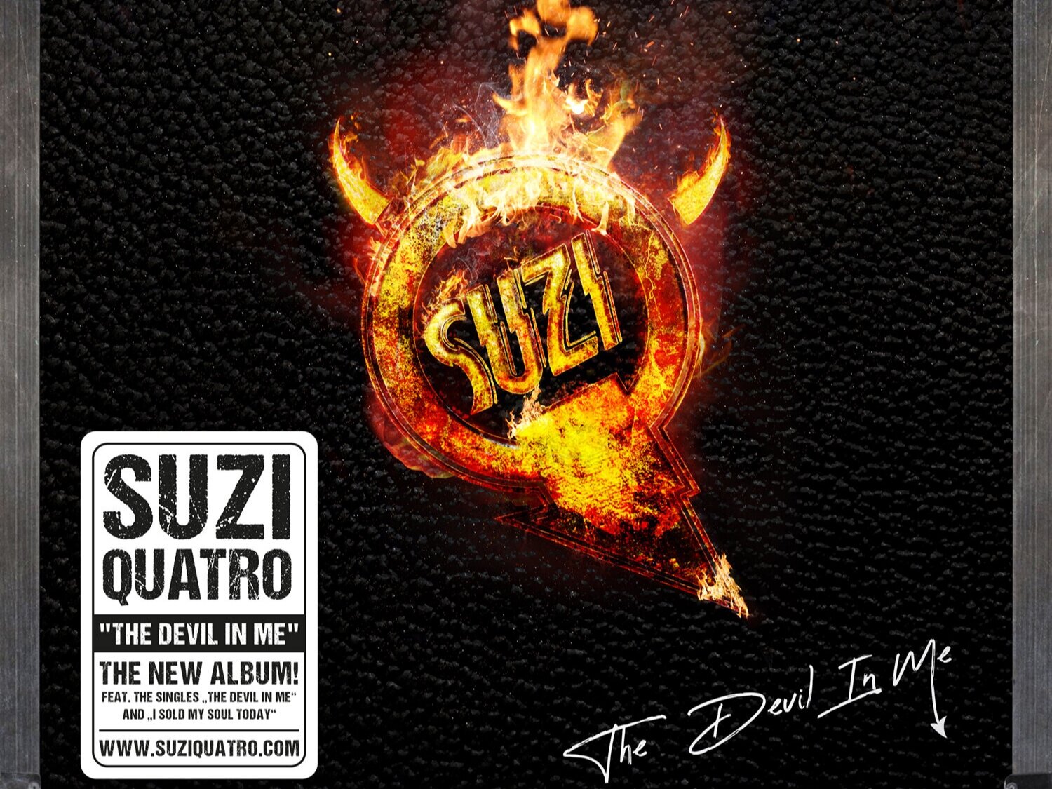 Suzi Quatro - new studio album The Devil In Me released on 26/03/21