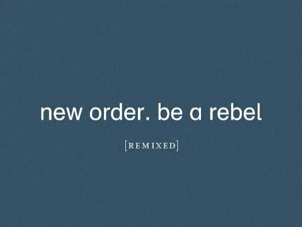 New Order release remix of Be A Rebel on 12" vinyl and CD