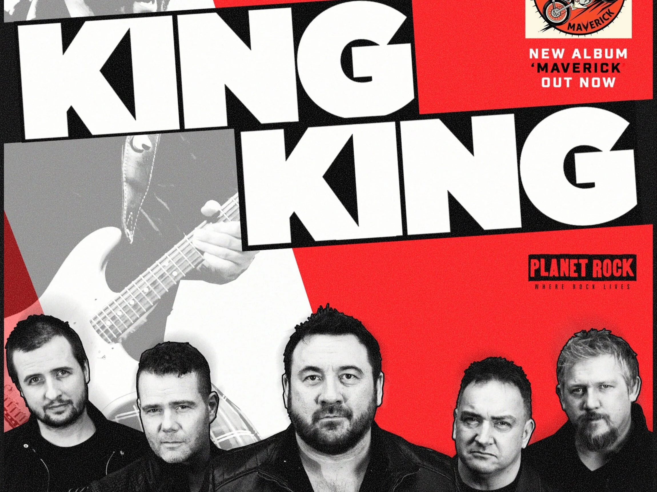 King King October UK Tour with special guests When Rivers Meet