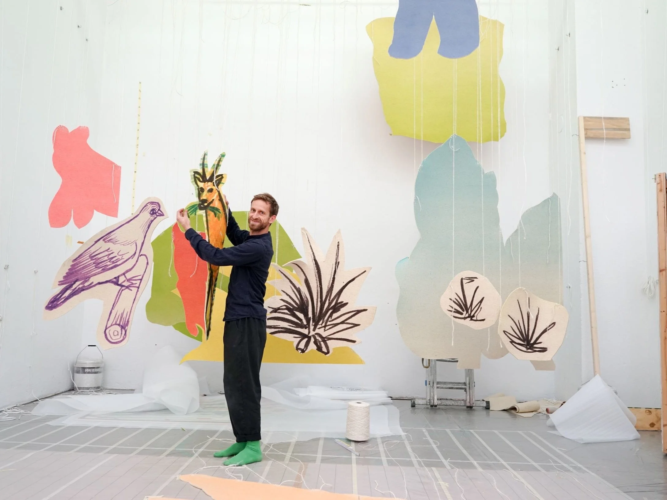Petrit Halilaj At The Tate St. Ives