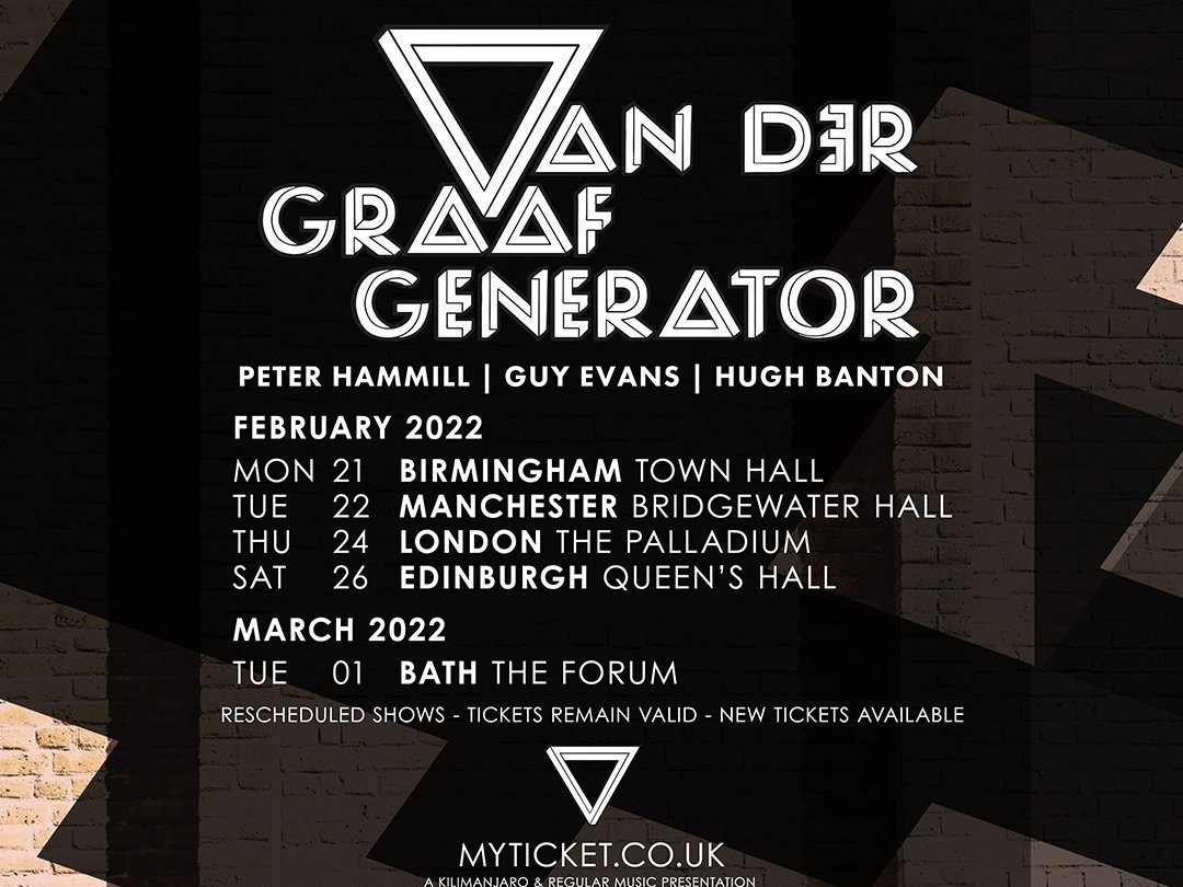 Van Der Graaf Generator UK Tour Plus Special CD &amp; Vinyl Releases