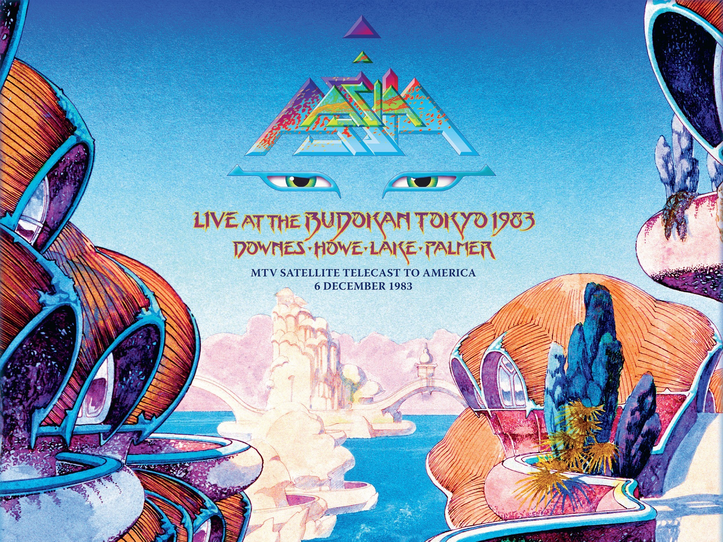 Asia In Asia Live At The Budokan Tokyo 1983 Deluxe Box Set released 10/06/22