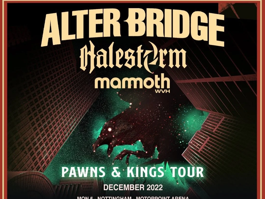 Alter Bridge release European Winter Tour Dates