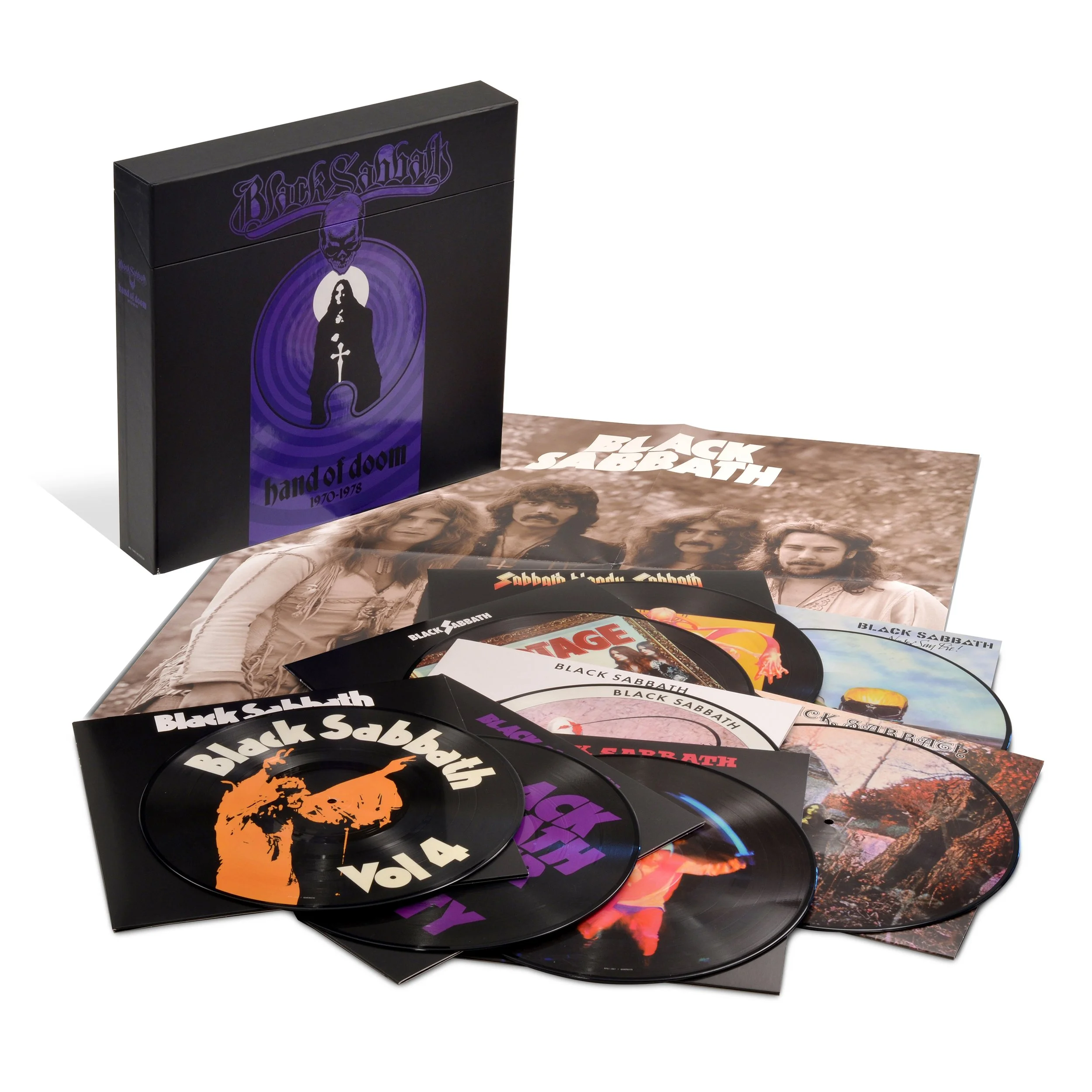 Black Sabbath announce Hand Of Doom Picture Disc vinyl boxset