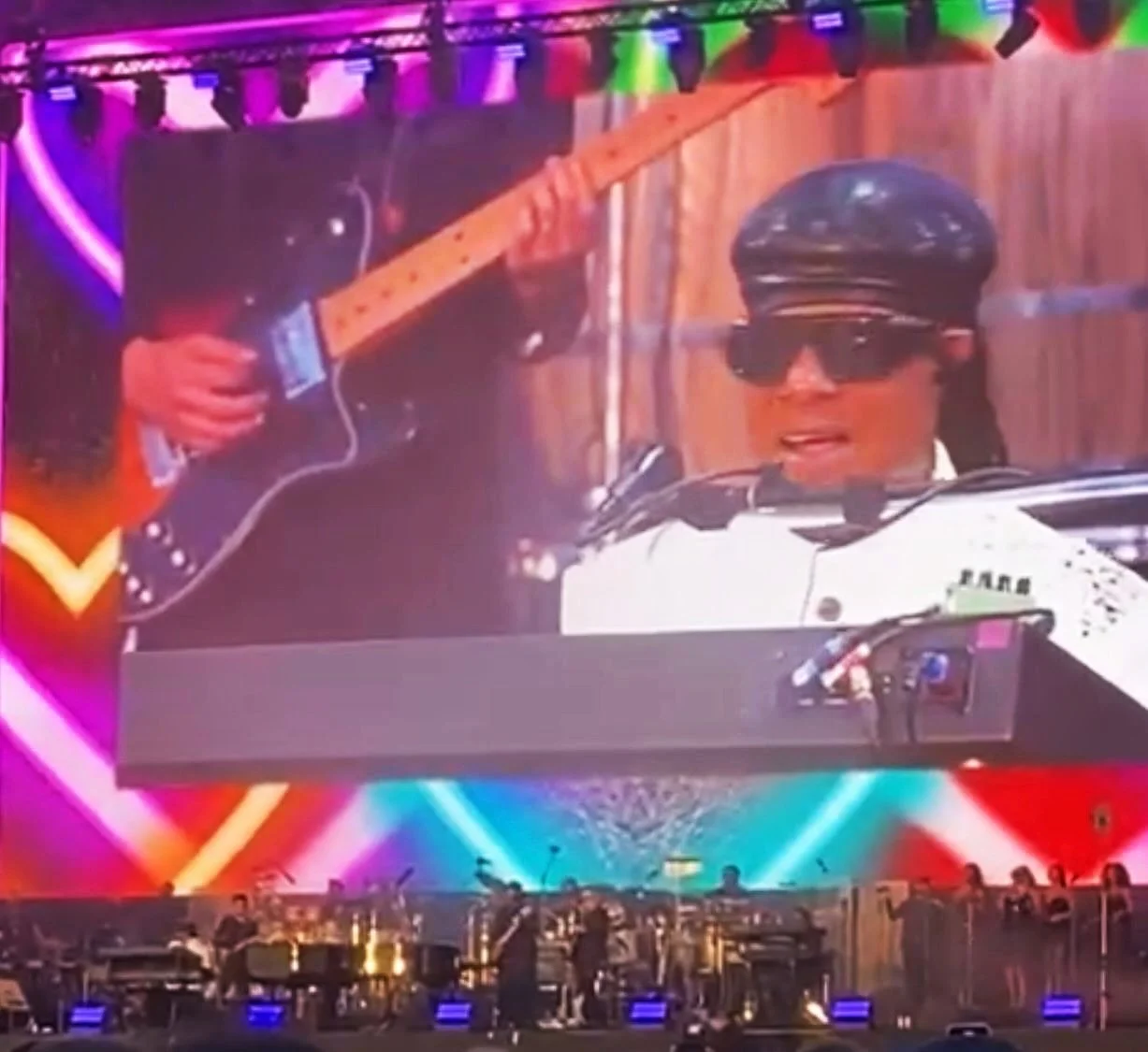 @steviewonderoficial live at @bsthydepark Review coming soon to decibelreport.com
#livemusic #rock #musicreview #decibelreport