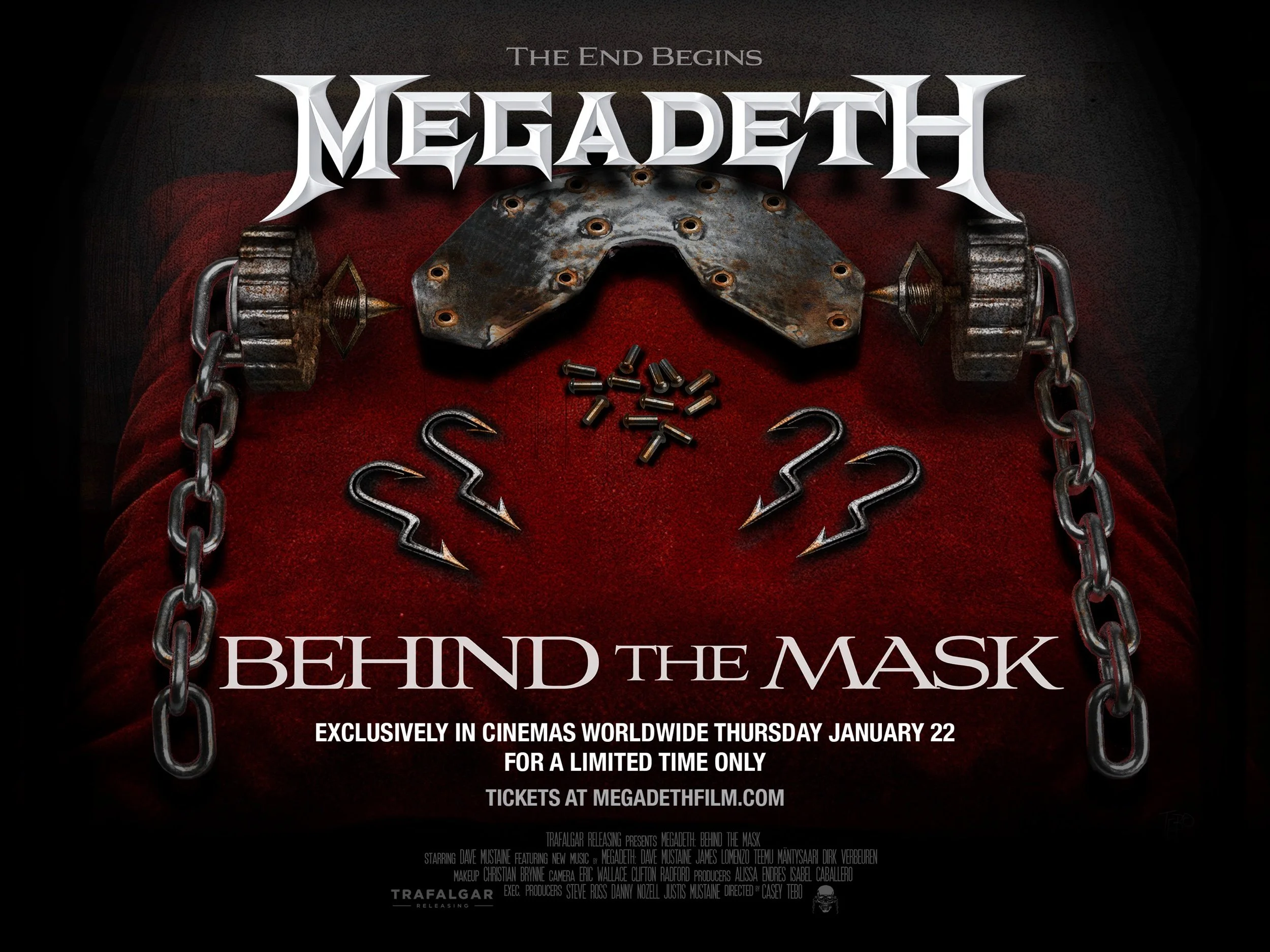 Watch the brand-new MEGADETH: BEHIND THE MASK trailer