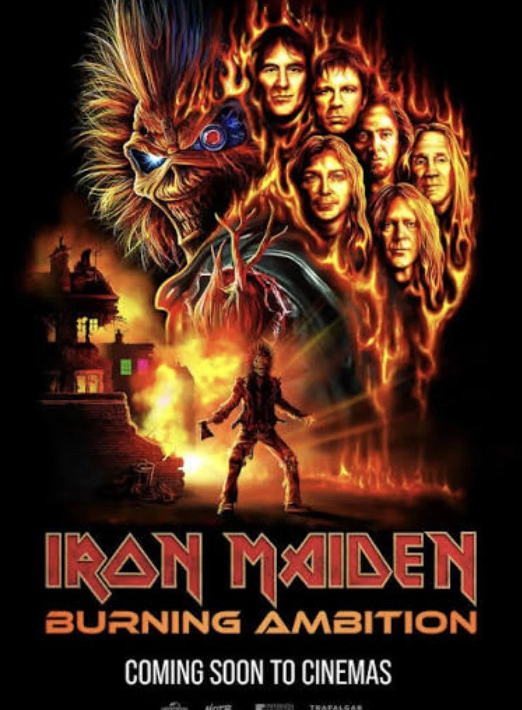 Universal Pictures release trailer for the Iron Maiden film 'Burning Ambition'