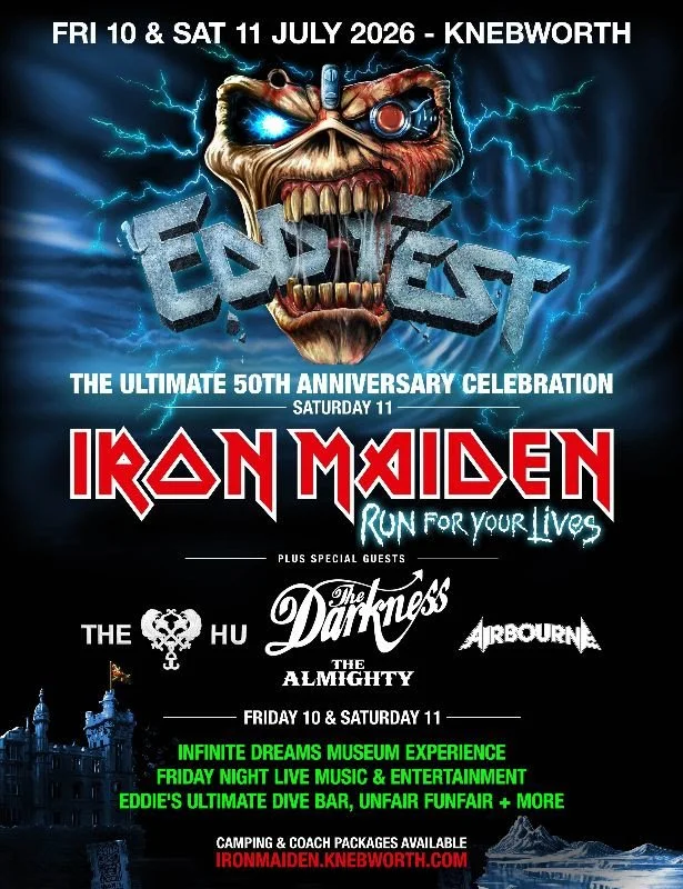 Iron Maiden announce Blaze Bayley as Friday headliner at EDDFEST