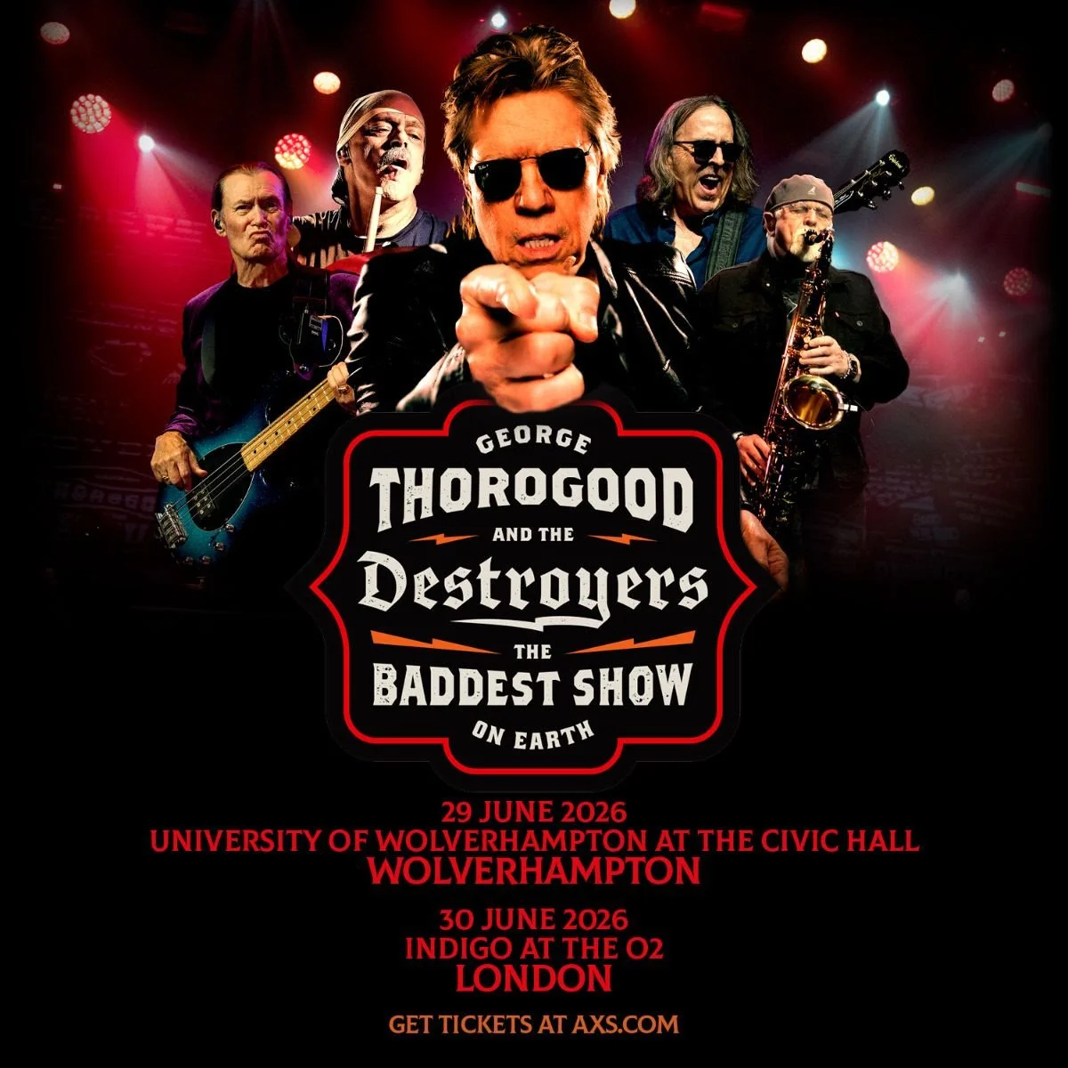 George Thorogood and the Destroyers: Final UK Tour