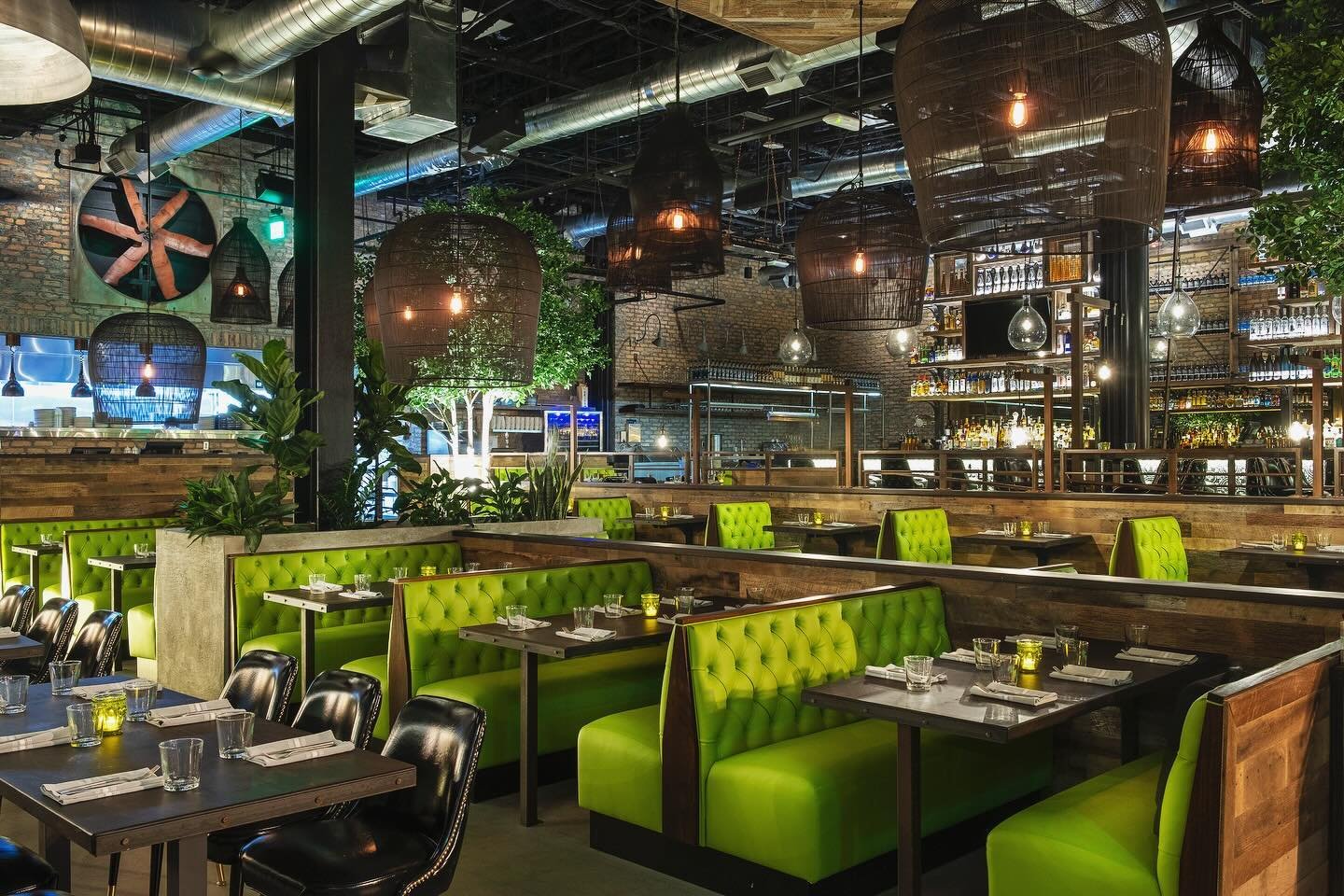 a crazy place we know for cinco 🇲🇽
⁣
// There&rsquo;s a table for everyone at the #wpb location of @elcaminofla -we made sure of it. Our distressed tables fit the #urbanindustrialdesign and fit all the 🌮🌯🍹🍹🍹