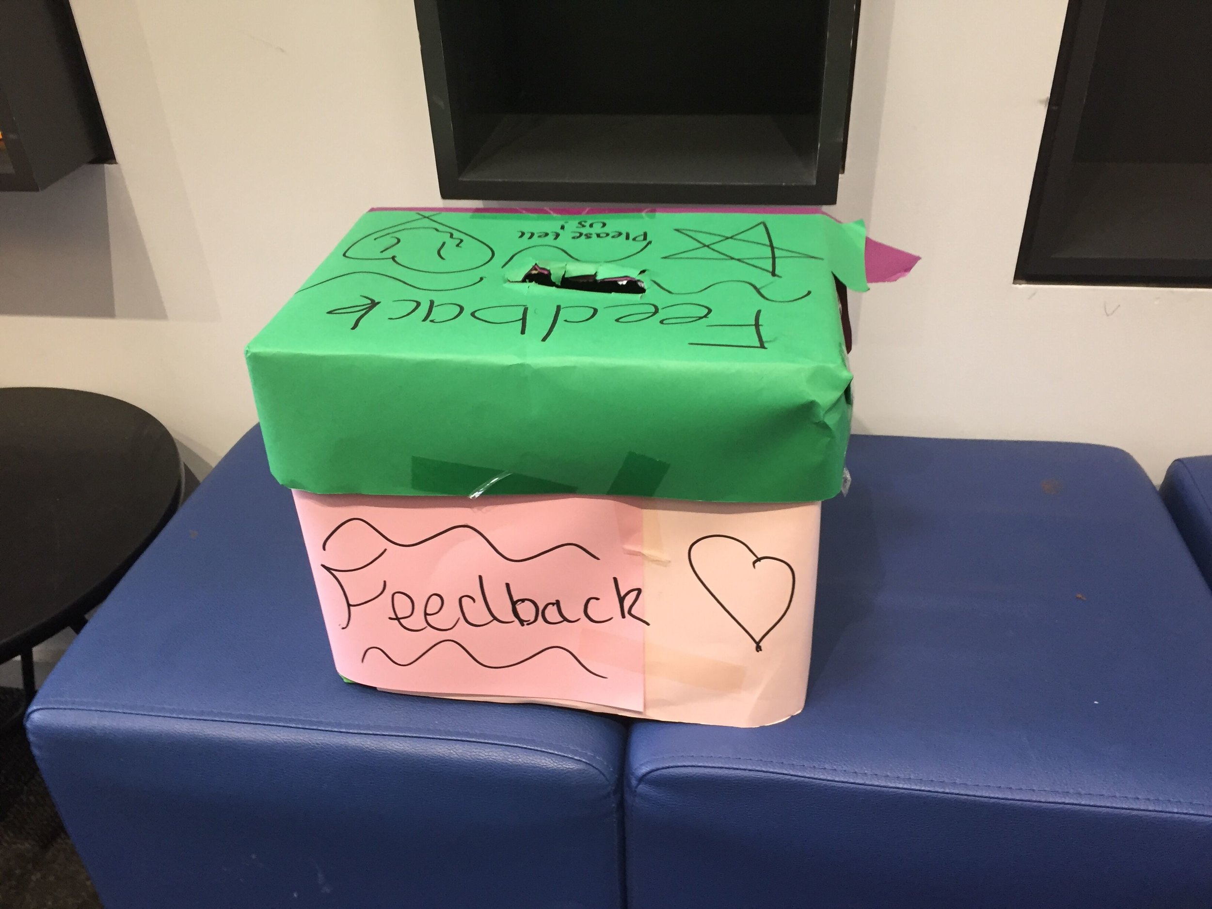 feedback box