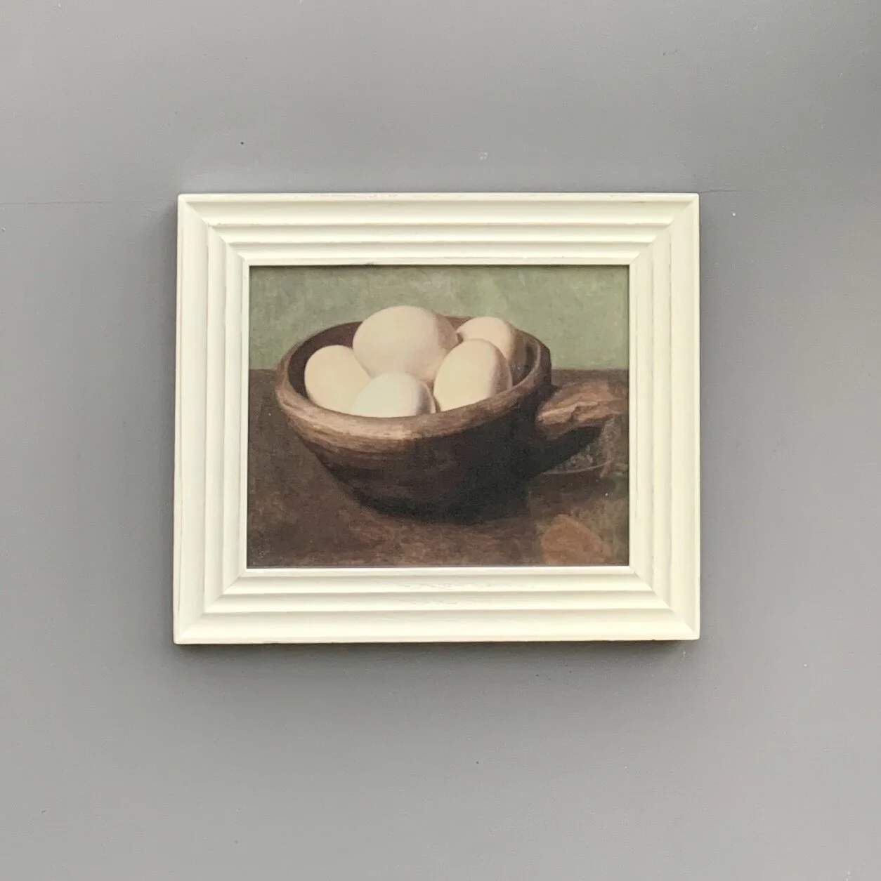 Bowl of eggs print