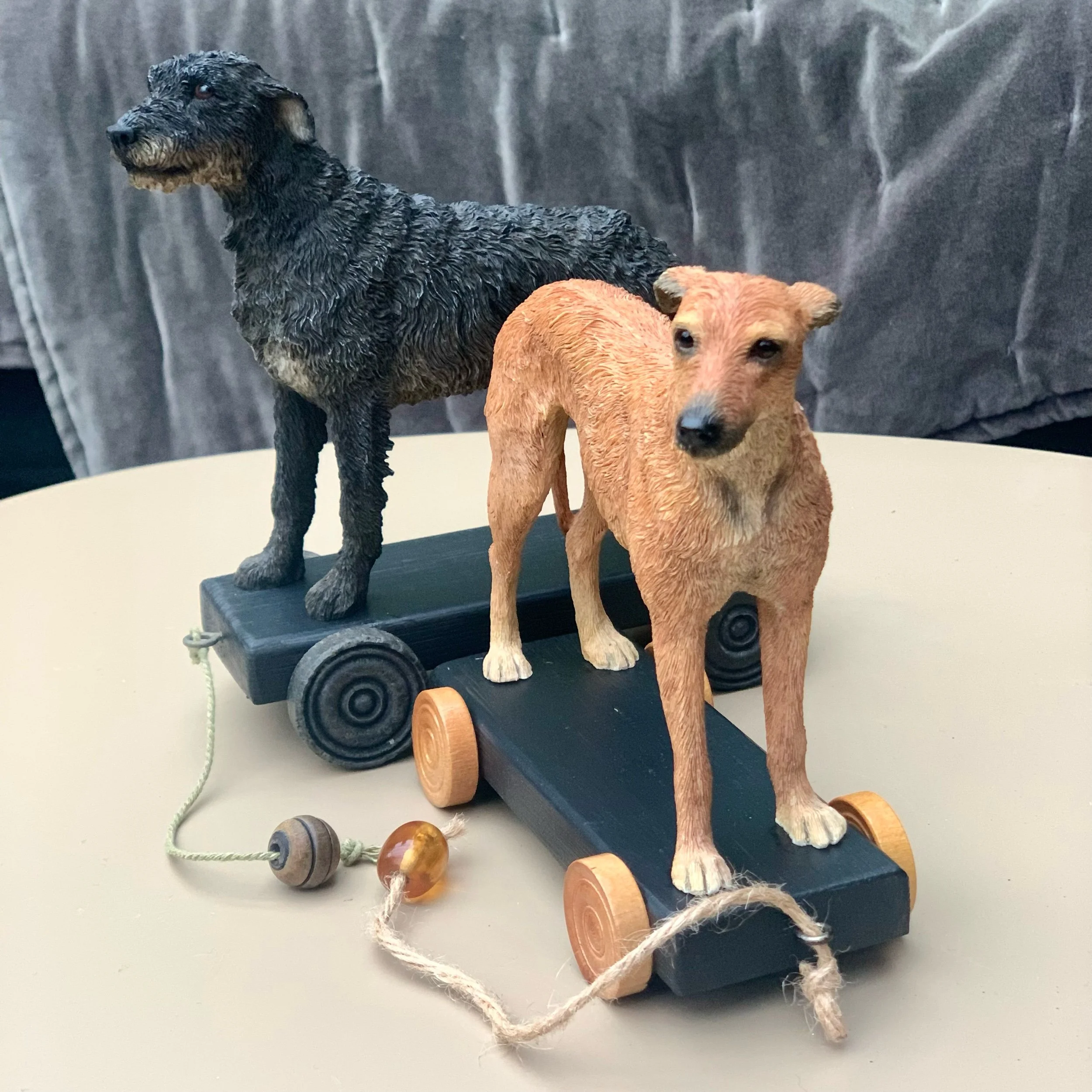 Hairy Lurchers on Wheels