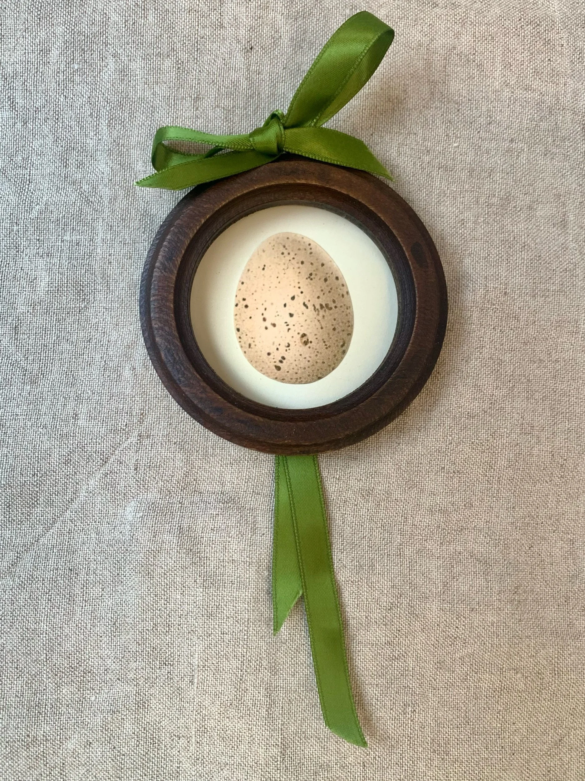 speckled egg print in round frame.jpeg