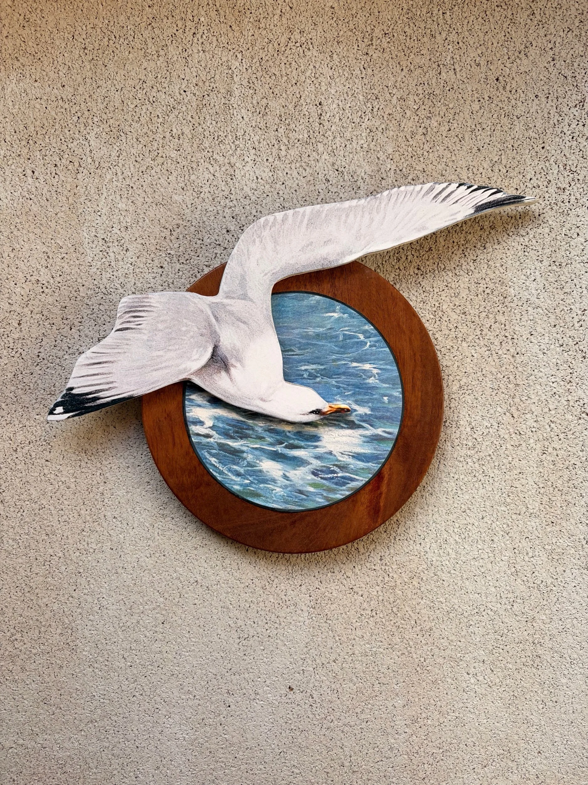 Seagull Wall Art 3D Assemblage