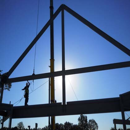 Construction begins at All Saints’ current building on Gideon Drive, Woodbridge, VA.  