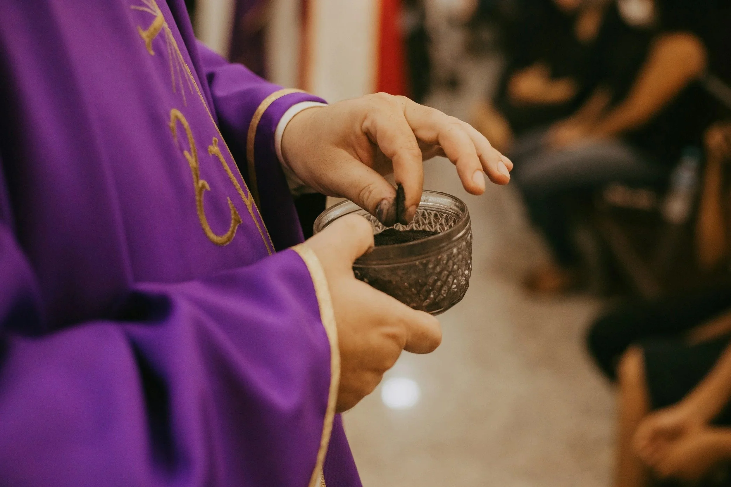 Ash Wednesday services on February 18: 6:30 a.m., 8 a.m., 12 p.m., &amp; 7 p.m.