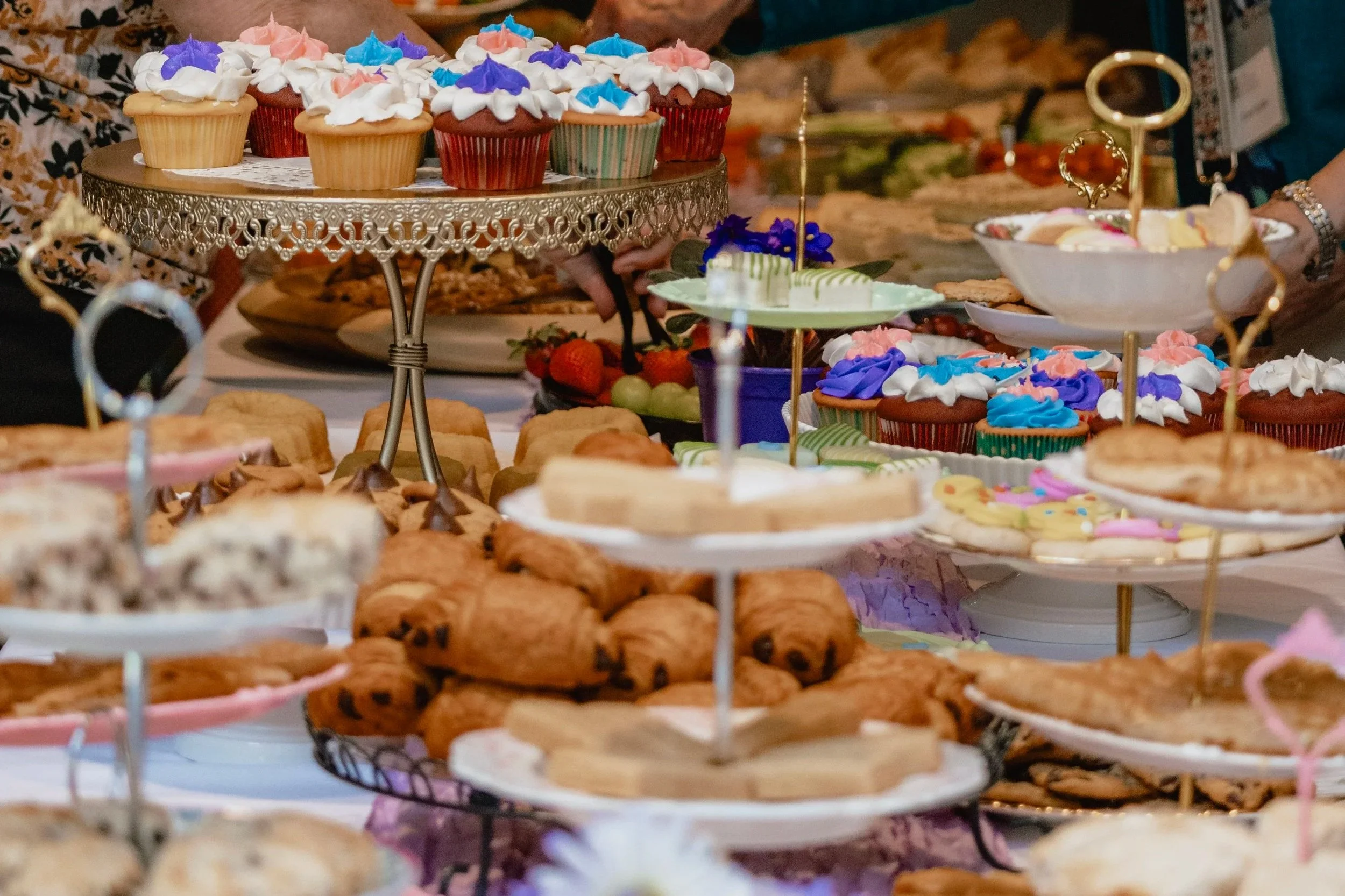 The Multi-Purpose Room Transforms into a Tea Café!