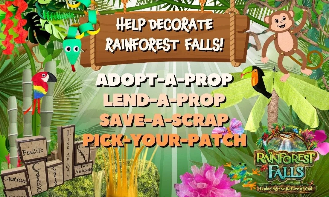 Help with Rainforest Falls Decorating Needs!