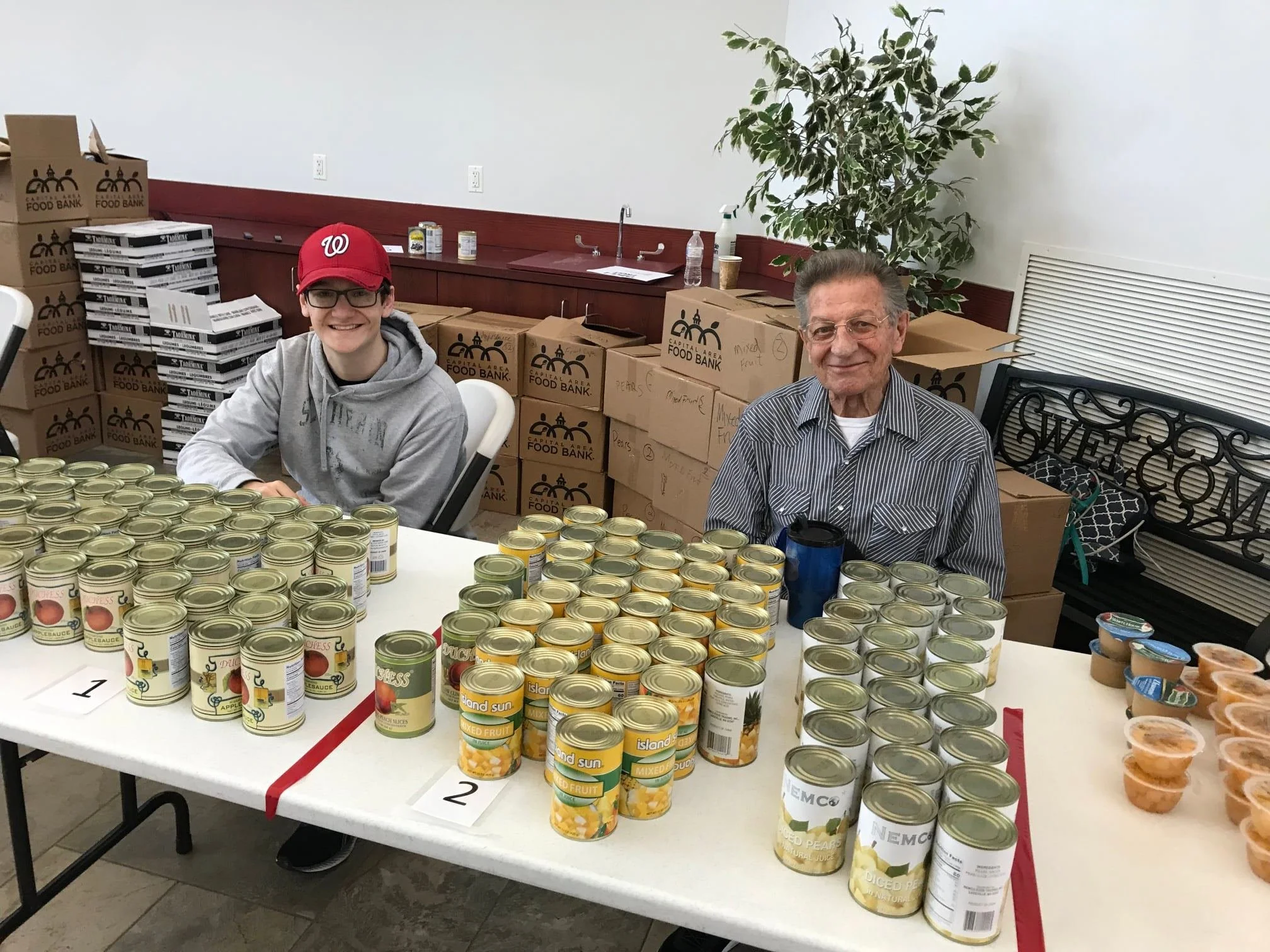 Monthly Food Giveaway