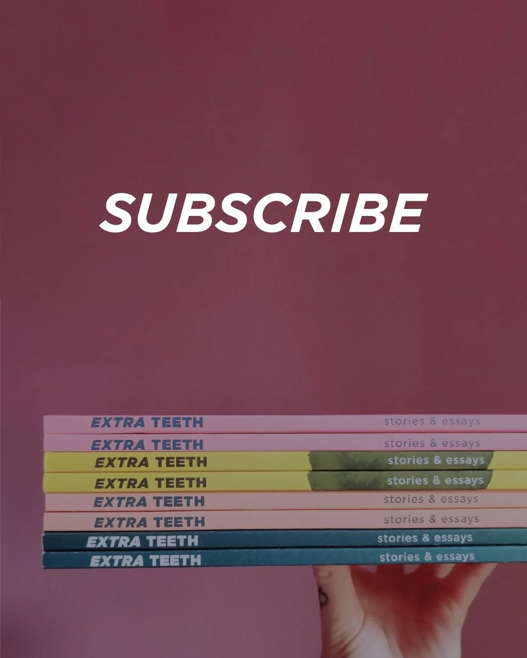 Extra Teeth Annual Subscription