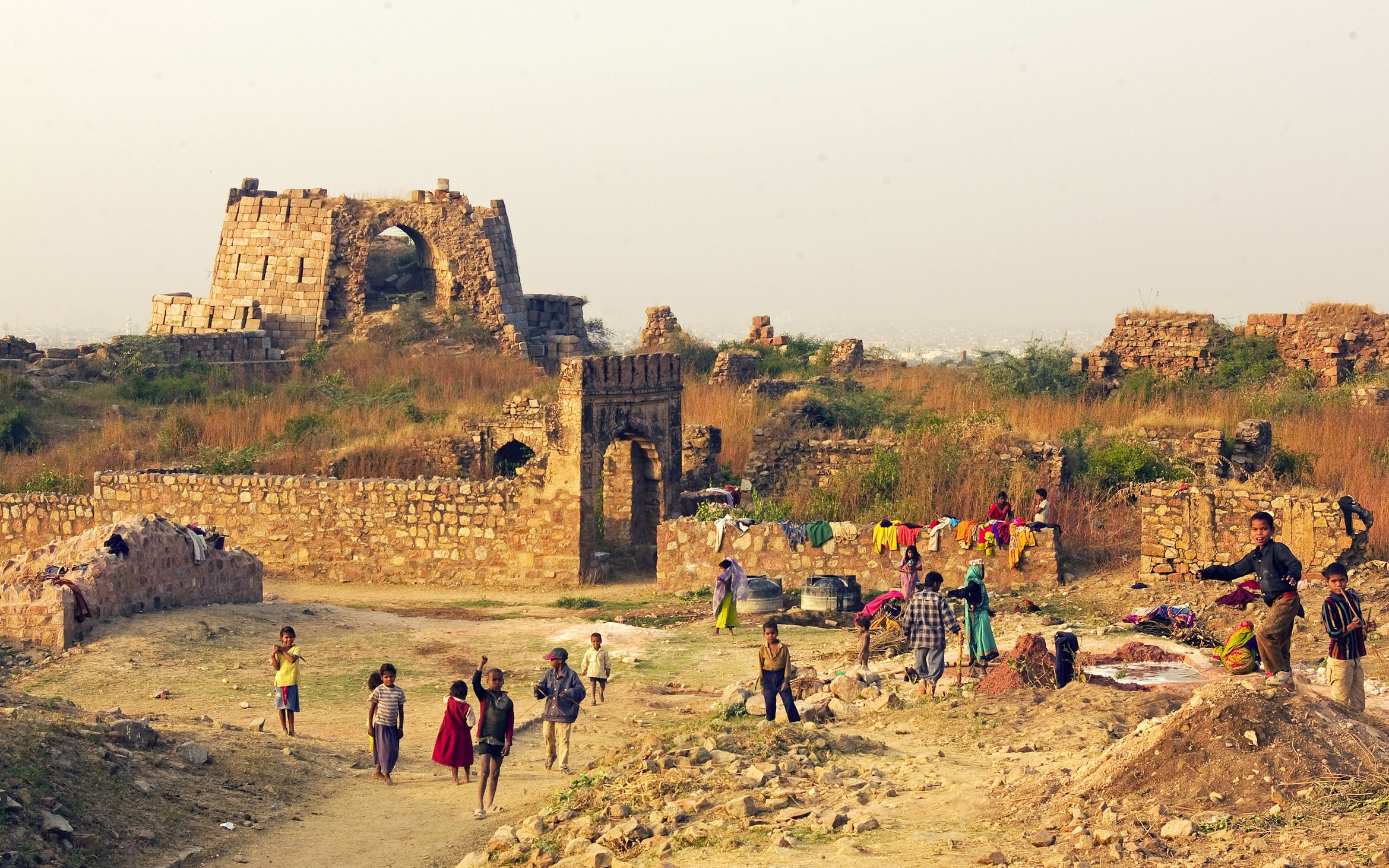  Tughluqabad Fort - New Delhi | Courtesy David U’Prichard 