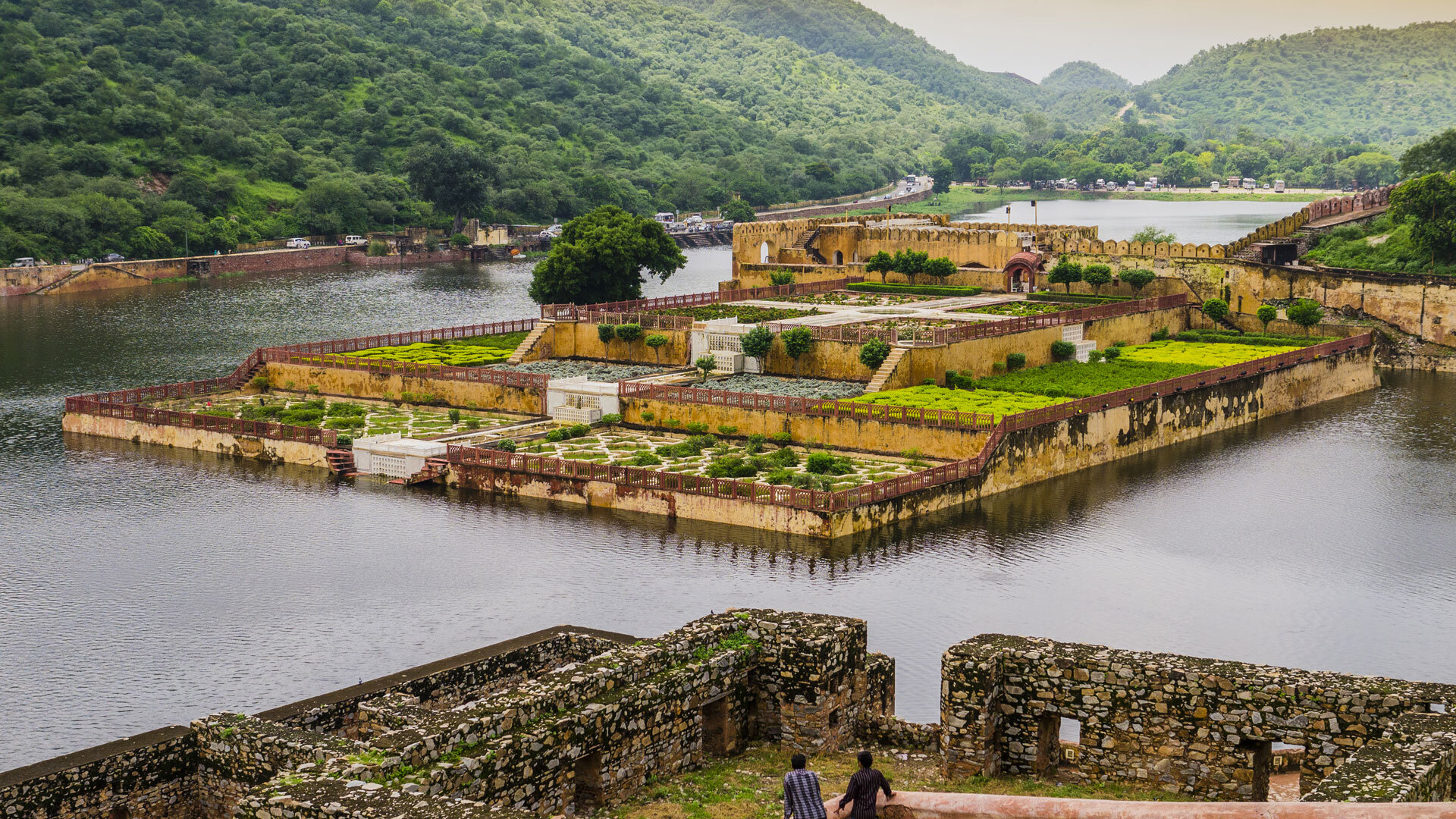  Jaipur - Amber Fort Garden 