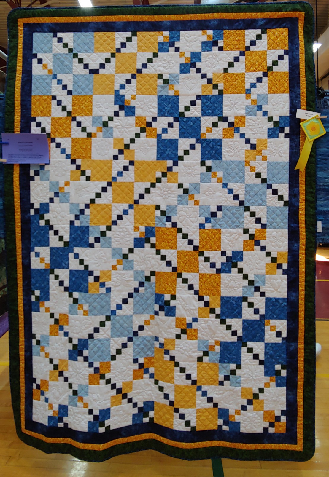 3rd Place Hand Quilted