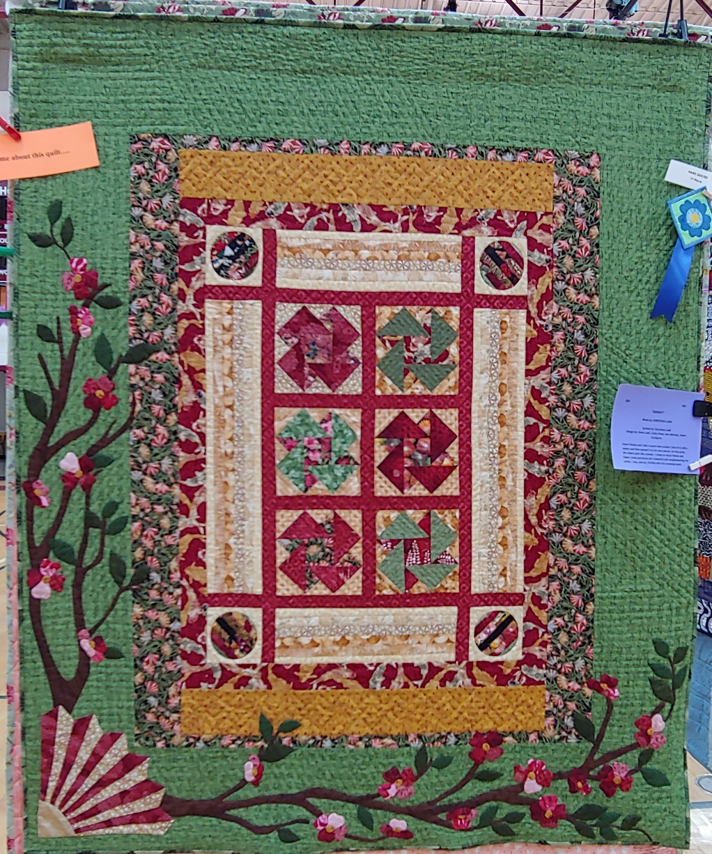 1st Prize Hand Quilted