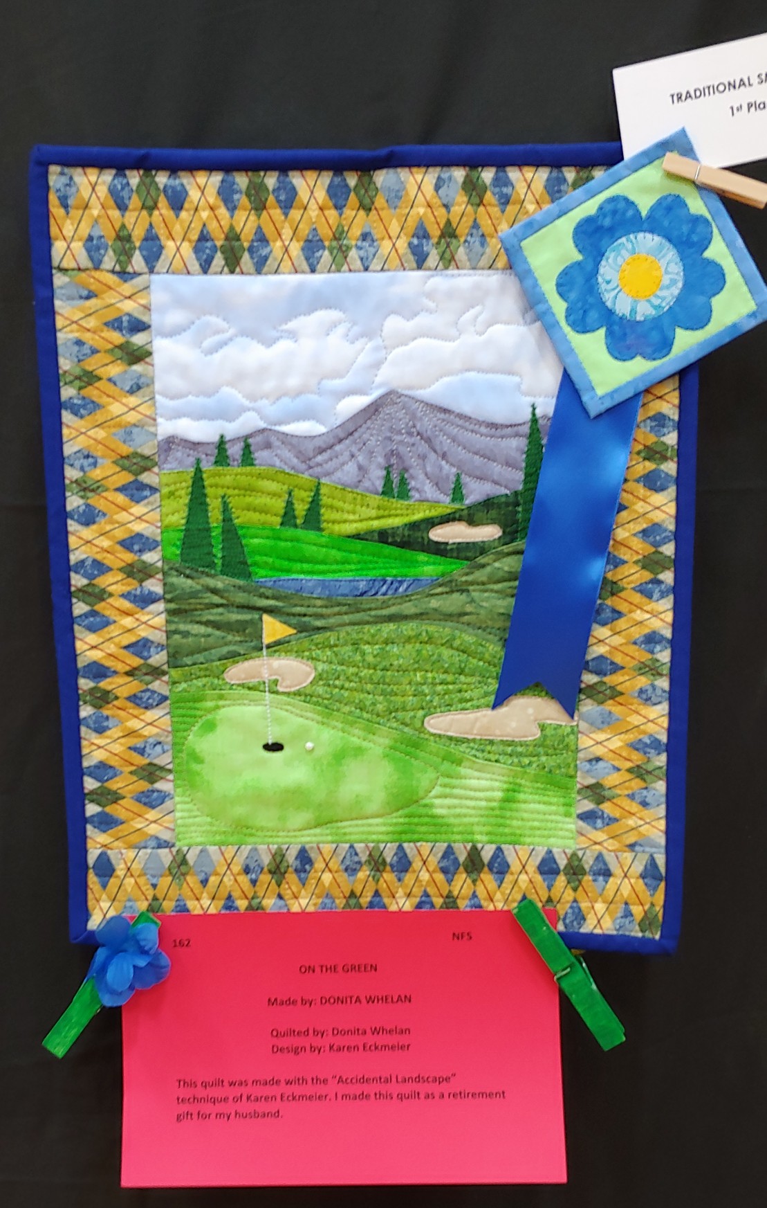 1st Place Traditional Small Quilt