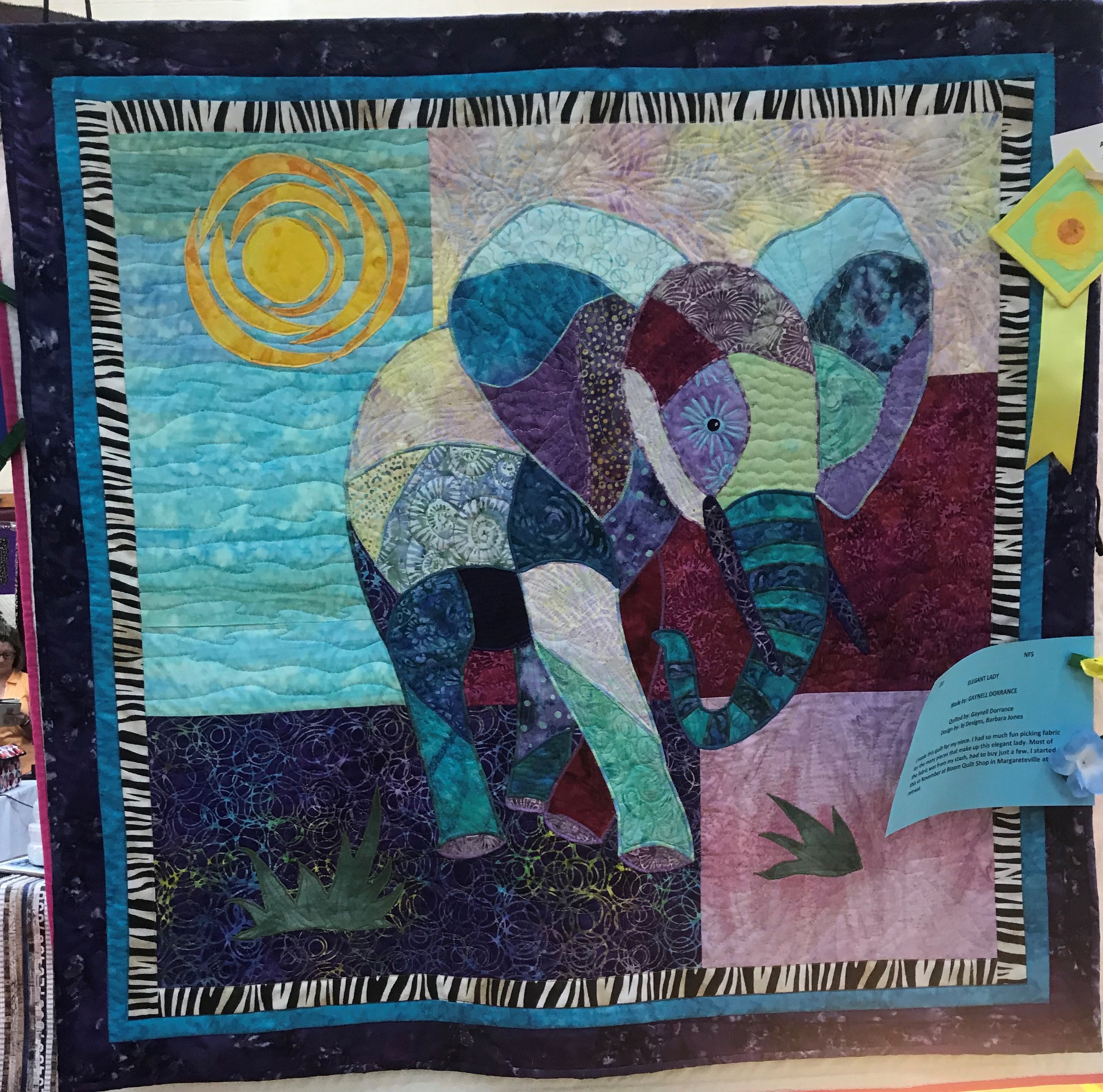 3rd Place Art Quilt