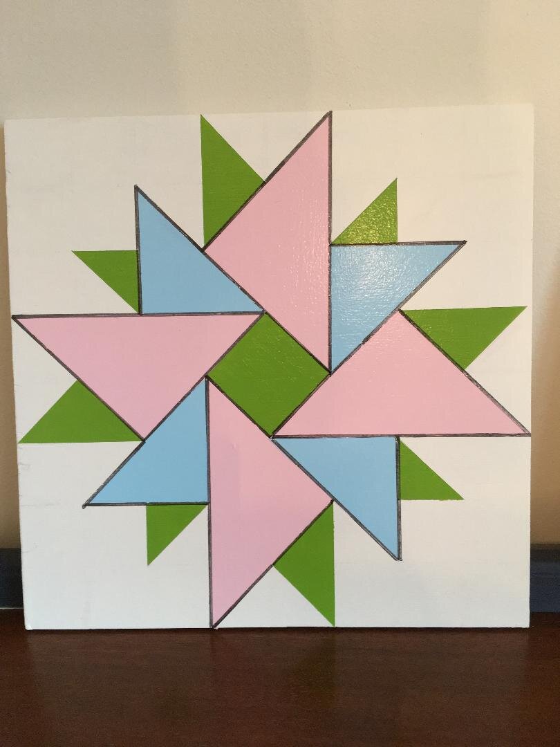 Mini barn quilt - Vicki S.