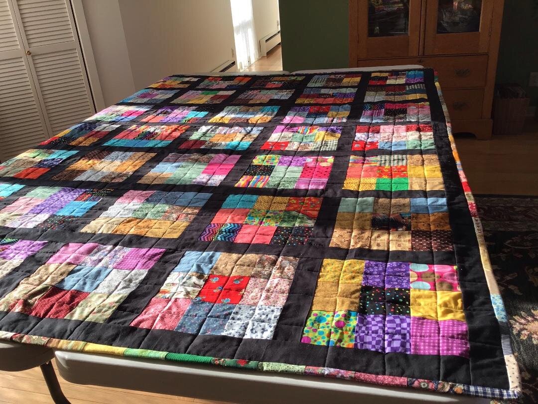  The quilt I made during quarantine. Jan S. 