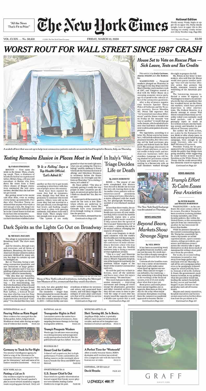 200313-TEARSHEETS-NYT-a1-met-museum-covid.jpg