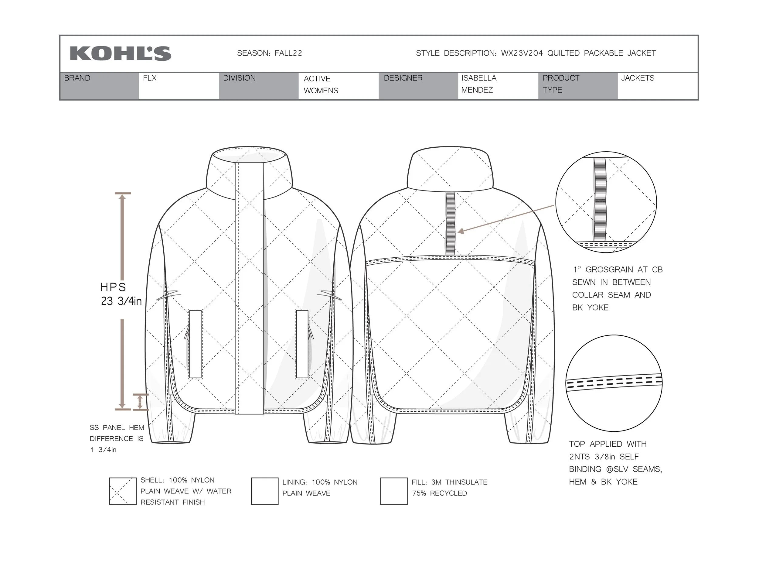 WX23V204 QUILTED PACKABLE JACKET-01.jpg